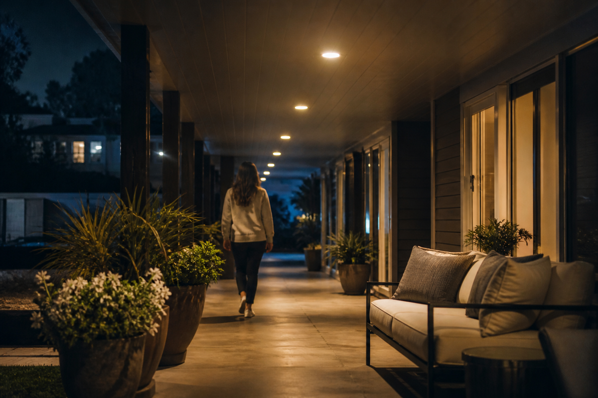 Make Night Hallways Safer With Motion-Sensing Lights