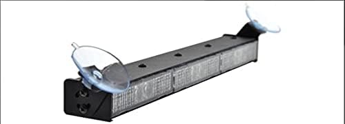 Strobes N' More Professional Emergency LED Dash Light - Triple 3W Blue Clear Blue Strobe - 35 Flash Patterns - Aluminum Housing