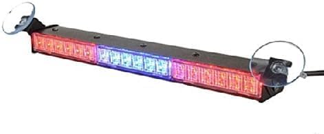 Strobes N More Professional Security LED Dash Light - Triple 3W Green Strobe - 35 Flash Patterns - Aluminum Housing