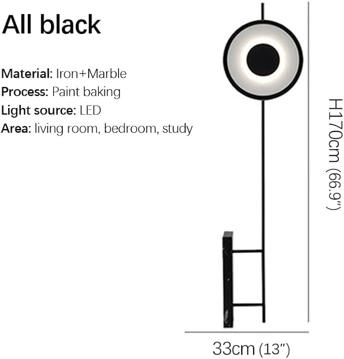 Post-Modern Nordic Creative LED Floor Lamp - Special Decorative Light for Villa Living Room & Hotel Study Room (Style 65)