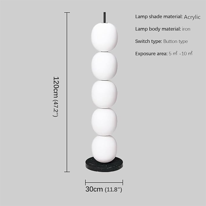 Post-Modern Nordic Creative LED Floor Lamp - Special Decorative Light for Villa Living Room & Hotel Study Room (Style 38)