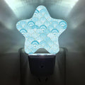 Night Light Plug-in into Wall Dusk to Dawn Smart Sensor White Led Nightlight for Bedroom Bathroom Kitchen Hallway Stairs Energy Efficient Decor Desk Lamp Beach Decor