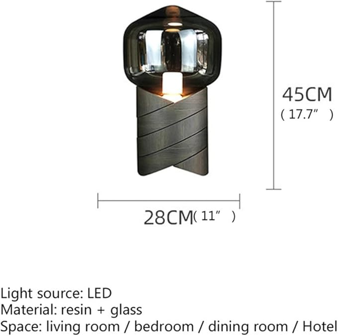 Creative Modern Table Lamp Nordic Style LED Table Lighting for Living Room Bedroom Study Villa Hotel Home Decorative Furnishing Stylish Design (Style 30)
