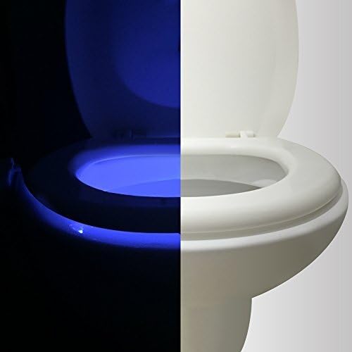 VINTAR 16 Color Motion Sensor LED Toilet Night Light,Toilet Bowl Lights,Cool Gadgets,5 Stage Dimmer, Light Detection