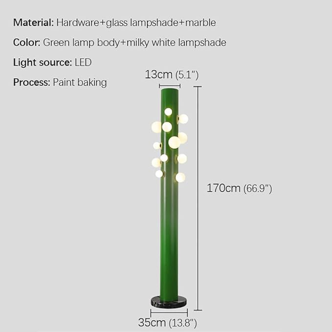 Post-Modern Nordic Creative LED Floor Lamp - Special Decorative Light for Villa Living Room & Hotel Study Room (Style 66)