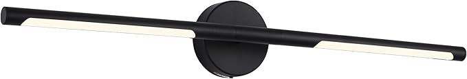 BONLICHT 36 Inch Flush Mount Modern Vanity Lighting Fixture 2700K/3000K/4000K/4500K/5500K, 20W 350°Rotatable Dimmable LED Bathroom Linear Wall Light Bar Indoor Bath Sconce Picture Display Lighting