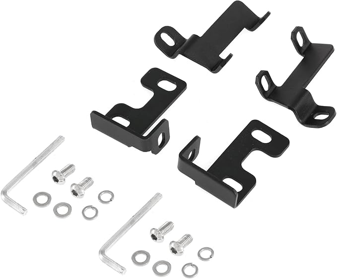 Auxbeam XP-Ultra Series 3" Fog Light Brackets, for Toyota 2012-2022 Tacoma, 2010-2022 4Runner, 2014-2022 Tundra, LED Pods Flush Mount Brackets, Light Bar Mounting Kit, 2 Sides, Pair