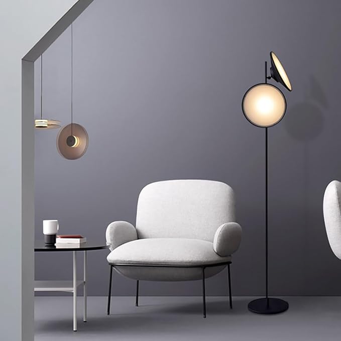 Post-Modern Nordic Creative LED Floor Lamp - Special Decorative Light for Villa Living Room & Hotel Study Room (Style 28)