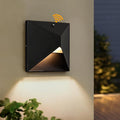 QQCherry Outdoor Light Fixtures Wall Mount Dusk to Dawn, Porch Lights with 3 Lighting Mode(3000K/4000K/5000K), Waterproof Exterior Outdoor Wall Lights for House Front Door Patio Garage(Black)