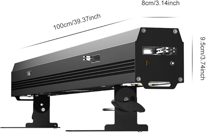 SHEHDS Stage Wash Lights Bar, 18x18W RGBWA+UV, Modular Linking LED Wall Washer Light, B & Strobe Effect, DMX 12/108/120 CH, Ideal for School Events, Musical Theater, Dance Shows, Christmas galas