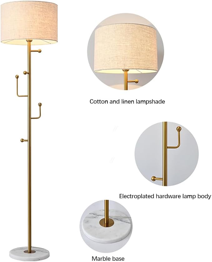 Post-Modern Nordic Creative LED Floor Lamp - Special Decorative Light for Villa Living Room & Hotel Study Room (Style 8)