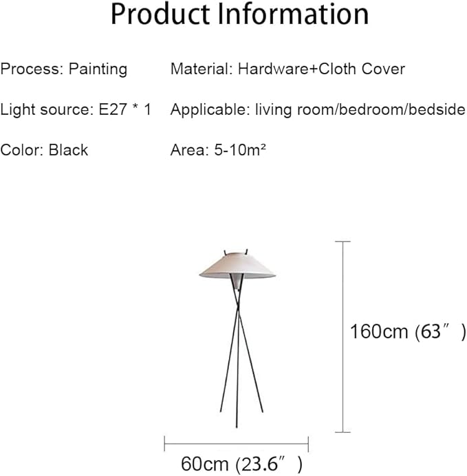 Post-Modern Nordic Creative LED Floor Lamp - Special Decorative Light for Villa Living Room & Hotel Study Room (Style 23)