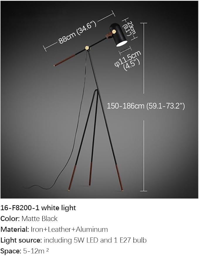 Post-Modern Nordic Creative LED Floor Lamp - Special Decorative Light for Villa Living Room & Hotel Study Room (Style 75)