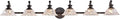 45" Bathroom Light 6 Light Black Vanity Light Farmhouse Vanity Lights Vanity Lighting Fixtures (Exclude G9 Bulb)