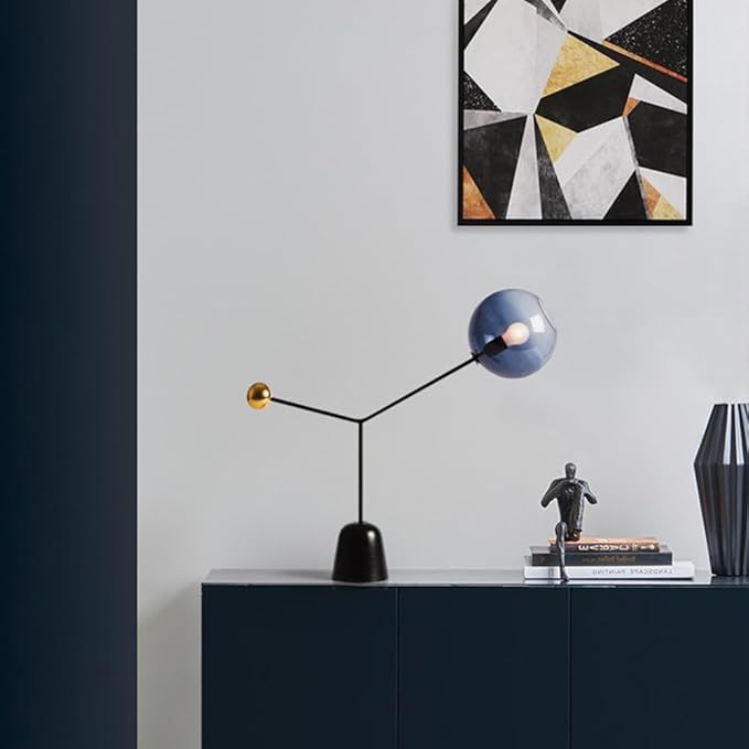 Creative Modern Table Lamp Nordic Style LED Table Lighting for Living Room Bedroom Study Villa Hotel Home Decorative Furnishing Stylish Design (Style 20)