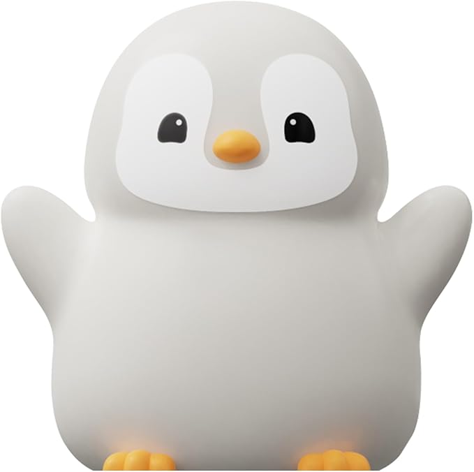 QANYI Little Pets Penguins Light,Rechargeable Whimsical Lamp Dimmable with Soft Touch,Cute Penguin Animal Decoration,Birthday Christmas Penguin Lover Gifts for Girls Kids Teens Boys Friends Women