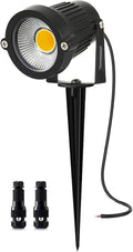 LED Landscape Lights Low Voltage Spotlights Lighting 5W 12V 24V Garden Pathway Lights for Indoors Outdoors Warm White Walls Trees Flags
