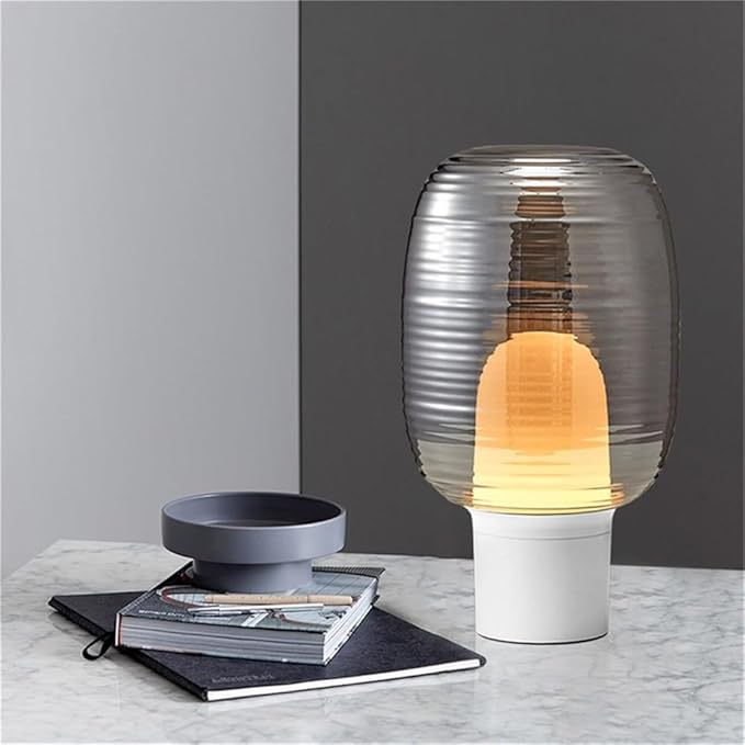 Creative Modern Table Lamp Nordic Style LED Table Lighting for Living Room Bedroom Study Villa Hotel Home Decorative Furnishing Stylish Design (Style 13)