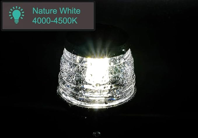 Young Marine Navigation Anchor Lights All Round 360° White LED 12-24VDC