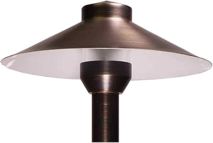 BestPro Lighting 12V Landscape Lighting 3W LED Brass Pathway Light (BPL304BRZLED)