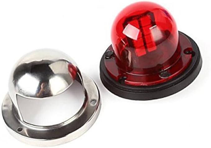 Marine Boat Yacht Pontoon 12V Stainless Steel LED Bow Navigation Lights