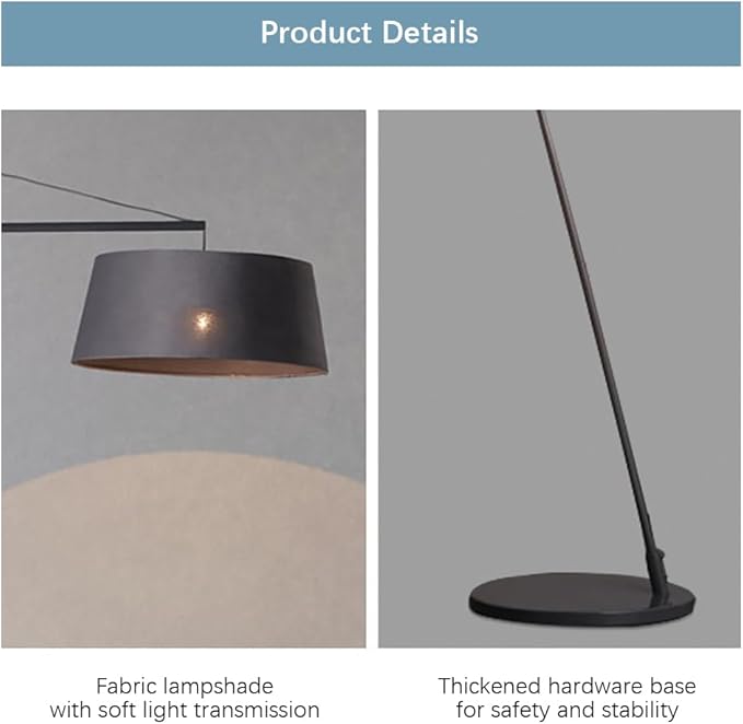 Post-Modern Nordic Creative LED Floor Lamp - Special Decorative Light for Villa Living Room & Hotel Study Room (Style 20)