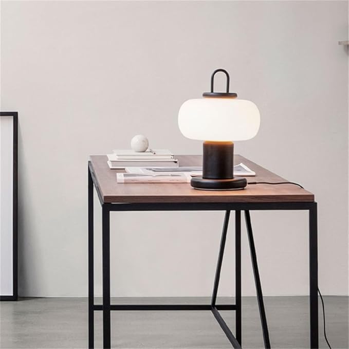 Creative Modern Table Lamp Nordic Style LED Table Lighting for Living Room Bedroom Study Villa Hotel Home Decorative Furnishing Stylish Design (Style 19)