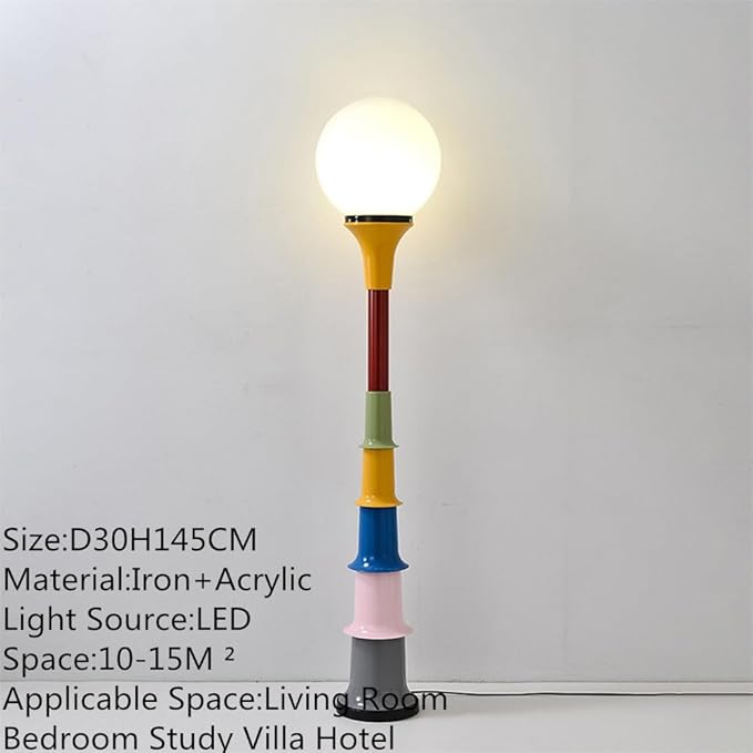 Post-Modern Nordic Creative LED Floor Lamp - Special Decorative Light for Villa Living Room & Hotel Study Room (Style 99)