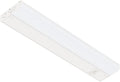Getinlight 18-inch Hardwired Only 3 Color LED Under Cabinet Lighting, Selectable 3000K/4000K/5000K, Dimmable, Matte White Finished, ETL Listed, IN-0201-12-WH-345K