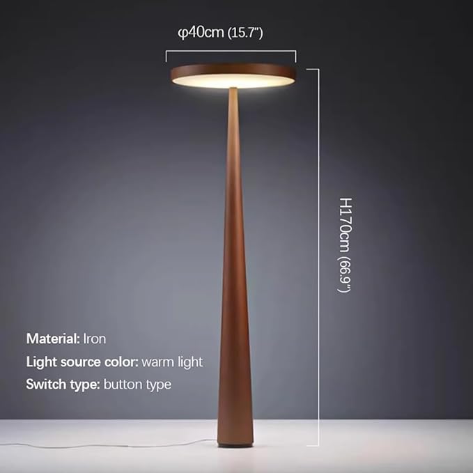 Post-Modern Nordic Creative LED Floor Lamp - Special Decorative Light for Villa Living Room & Hotel Study Room (Style 62)