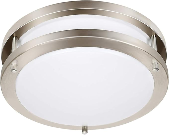 36W Dimmable LED Ceiling Light Fixture, 12 inch Flush Mount Light Fixture, Ceiling Lights for Bedroom, Kitchen, Bathroom, Super Bright 4000 Lumens, 400W Equivalent, 5000K Daylight White, UL Listed
