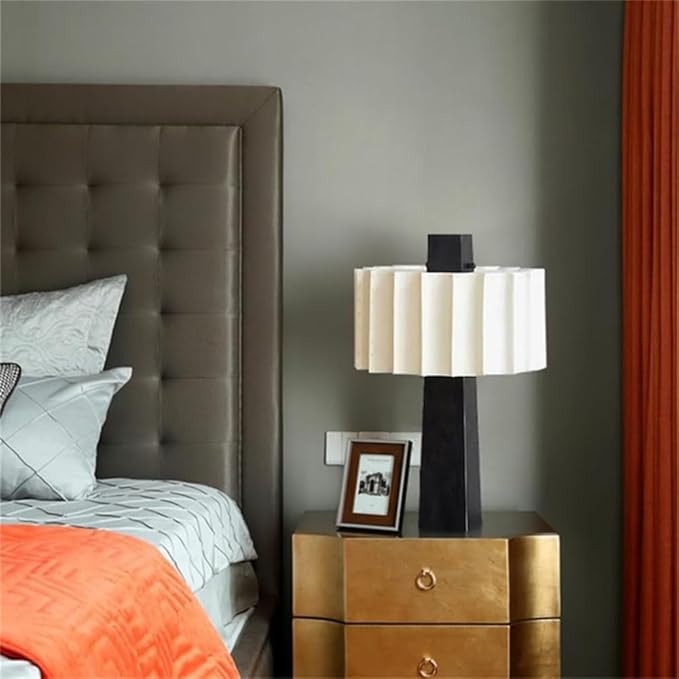 Creative Modern Table Lamp Nordic Style LED Table Lighting for Living Room Bedroom Study Villa Hotel Home Decorative Furnishing Stylish Design (Style 28)