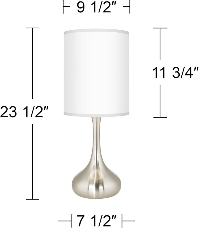 Metal Weave Giclee Modern Droplet Table Lamp with Print Shade
