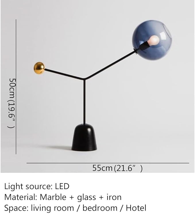 Creative Modern Table Lamp Nordic Style LED Table Lighting for Living Room Bedroom Study Villa Hotel Home Decorative Furnishing Stylish Design (Style 20)