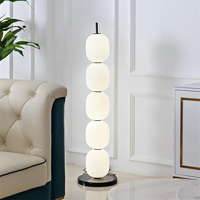 Post-Modern Nordic Creative LED Floor Lamp - Special Decorative Light for Villa Living Room & Hotel Study Room (Style 38)