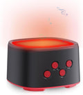 Red Light Sleep, White Noise Red Light for Sleep, 630-660nm Night, Multiple Brightness Options, Lamp Backed by Science for Adults & Kids Bedroom