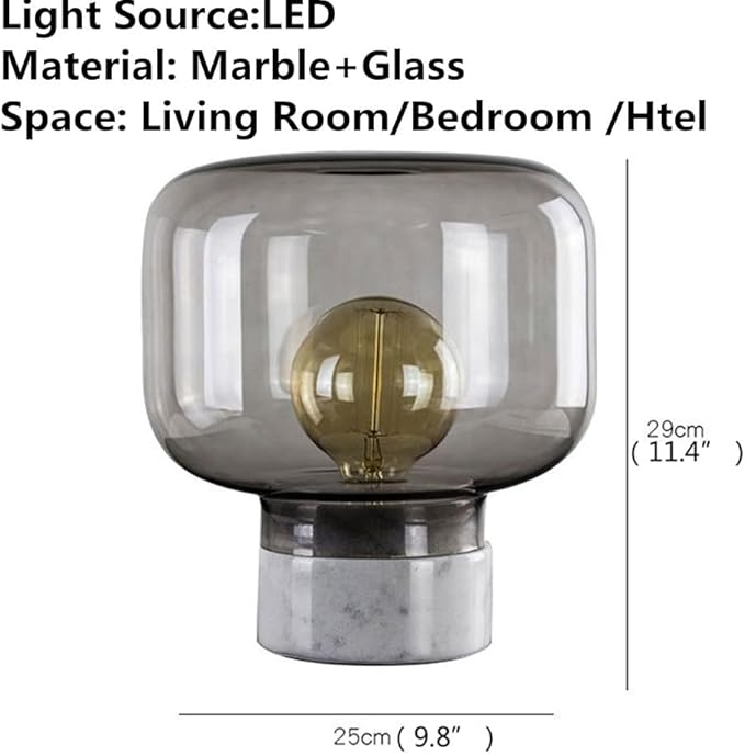 Creative Modern Table Lamp Nordic Style LED Table Lighting for Living Room Bedroom Study Villa Hotel Home Decorative Furnishing Stylish Design (Style 36)