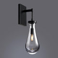 17" L Wall Sconces,Black Wall Lights Fixtures Bathroom Vanity Light Morden Wall Sconce Raindrop Wall Lamps for Living Room,Bedroom,Hallway,Stairs,Indoor