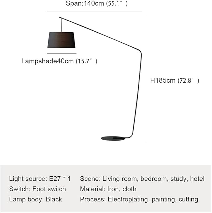 Post-Modern Nordic Creative LED Floor Lamp - Special Decorative Light for Villa Living Room & Hotel Study Room (Style 13)