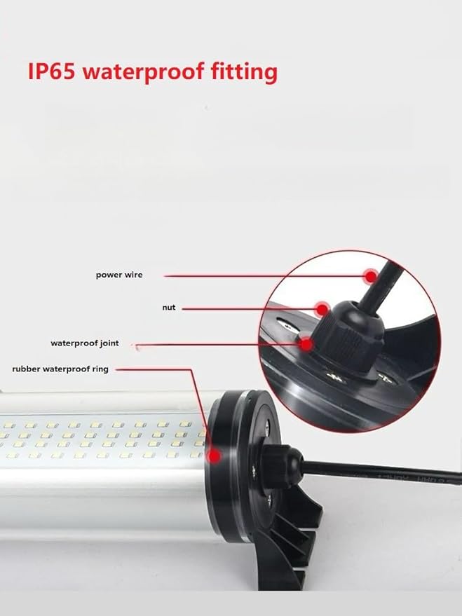 12W Waterproof Led Tube Light LED Explosion Proof Work Lights 110-220V CNC Machine Interner Lighting Industrial Lamp Drilling Milling Lathe Light (12)
