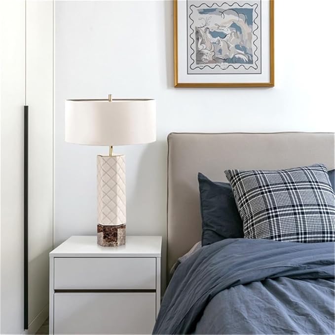 Creative Modern Table Lamp Nordic Style LED Table Lighting for Living Room Bedroom Study Villa Hotel Home Decorative Furnishing Stylish Design (Style 44)