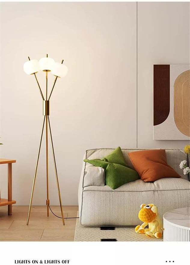 Post-Modern Nordic Creative LED Floor Lamp - Special Decorative Light for Villa Living Room & Hotel Study Room (Style 92)