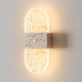Magnetic Wall lamp Without Wiring,USB Charging Modell,Human-Sensing Ambient Night Light，led Wall lamp，No Wiring Required (Oval Style - Yellow cave Stone)