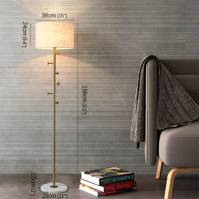 Post-Modern Nordic Creative LED Floor Lamp - Special Decorative Light for Villa Living Room & Hotel Study Room (Style 8)