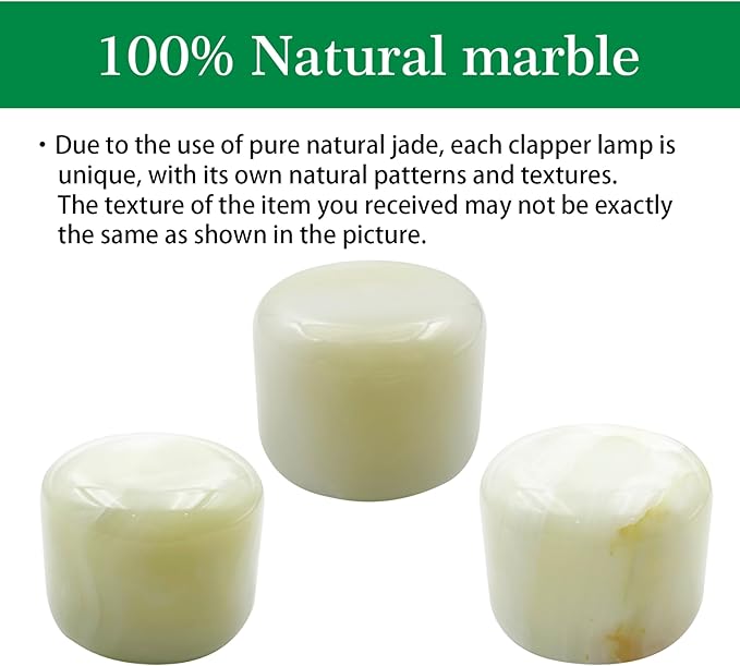 Marble Lamp Table Lamp Touch Bedside Table Lamp for Bedroom,Type-C Rechargeable Small Desk Bedside Small Lamps,Eye Caring Dimmable LED Touch Lamp (Green Jade)
