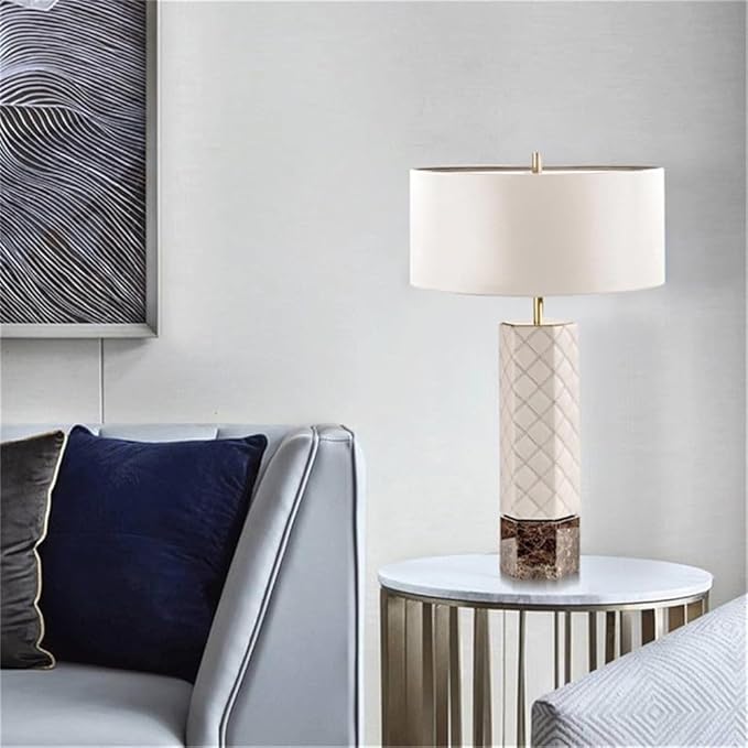 Creative Modern Table Lamp Nordic Style LED Table Lighting for Living Room Bedroom Study Villa Hotel Home Decorative Furnishing Stylish Design (Style 44)