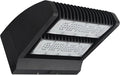 RuggedGrade 80W - Rotate IV Series LED Wall Pack - 11,400 Lumens - Color Selectable 3000K/4000K/5000K - Outdoor LED Wall Light - Brown - DLC 5.1 Premium
