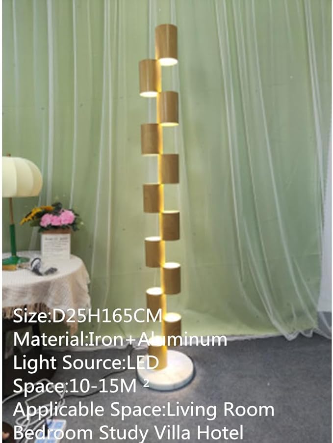 Post-Modern Nordic Creative LED Floor Lamp - Special Decorative Light for Villa Living Room & Hotel Study Room (Style 112)