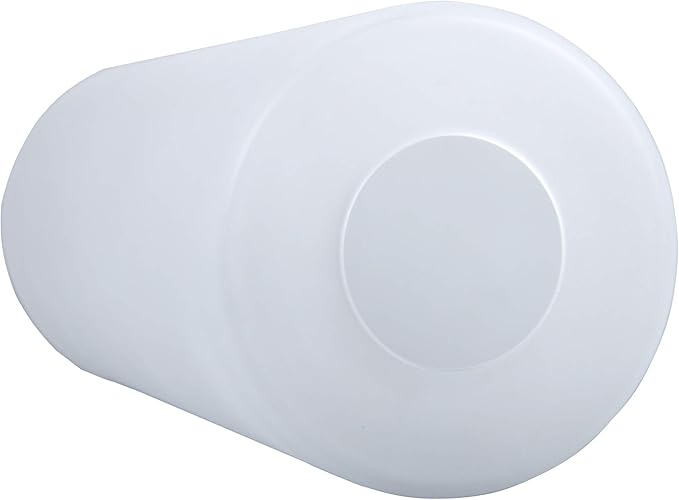 GoLucky Glass Cylinder Shade Accessory - Glass Lamp Fixture Shade Replacement - 1-5/8 Inch Fitter - 3.5"D x 5.5"H