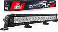 Nilight LED Light Bar 20 Inch 75W Flood Spot Combo Beam 9000LM IP68 Offroad Single Row Slim LED Driving Lighting for Pickup Truck SUV ATV UTV Boat Jeep